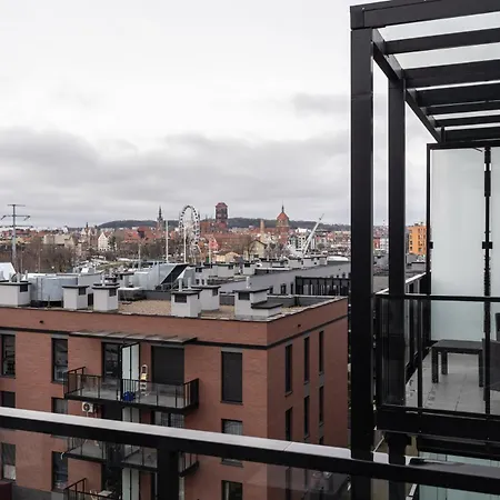 شقة Romantyczny Apartament Nad Motlawa W Gdansku