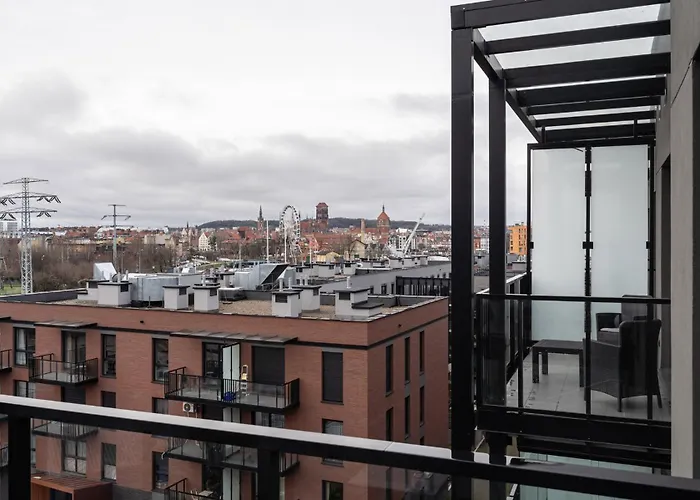 公寓 Romantyczny Apartament Nad Motlawa W Gdansku