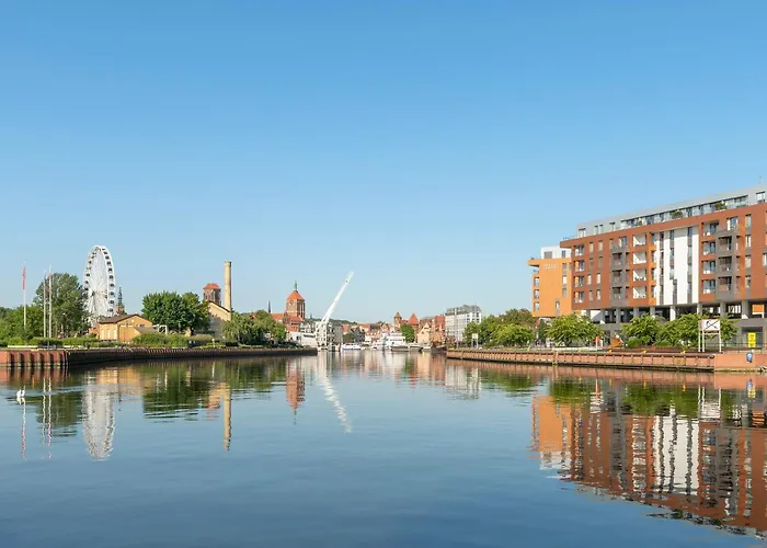 Romantyczny Apartament Nad Motlawa W Gdansku