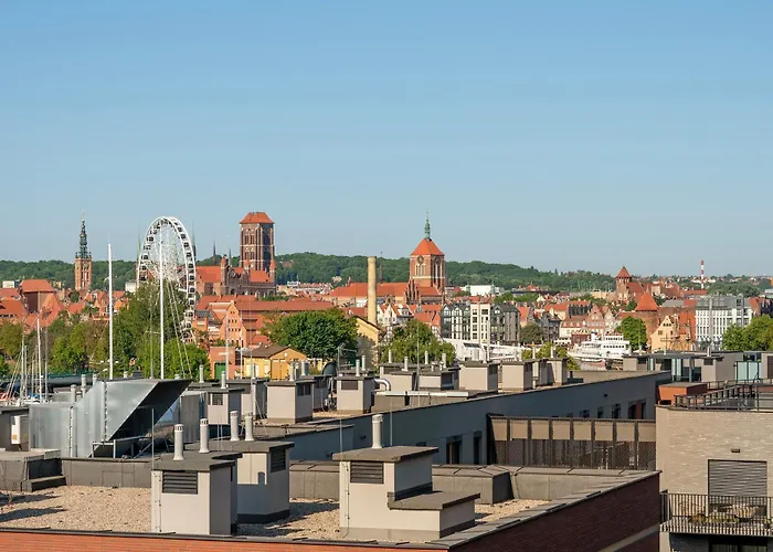 Romantyczny Apartament Nad Motlawa W Gdansku 公寓